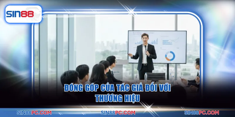 Đóng góp của tác giả đối với thương hiệu