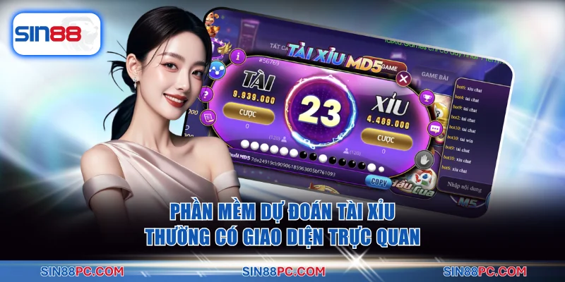 Bật Mí Top 3 Phần Mềm Dự Đoán Tài Xỉu Phổ Biến Hiện Nay 3 Phần mềm dự đoán tài xỉu thường có giao diện trực quan