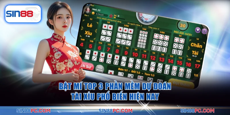 Bật Mí Top 3 Phần Mềm Dự Đoán Tài Xỉu Phổ Biến Hiện Nay 4 Dự Đoán Tài Xỉu
